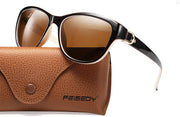 ÉÌƷͼƬ 3 | B07NXZ3WVF | FEISEDY Women Vintage Polarized Sunglasses Lady Elegant Cateye Sun Glasses B2476