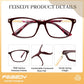 商品图片 13 | B0FZT81LLR | FEISEDY Blue Light Glasses for Women Men TR90 Computer Phone Gaming B0370 | Blue Light Blocking Glasses, Anti Eyestrain and Glare, Soft Comfortable Fit with Spring Hinges