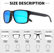 ÉÌƷͼƬ 12 | B0F8HGGZ7R | FEISEDY Polarized Sunglasses for Men Women Sports Driving Fishing Hiking Glasses UV400 Protection B0080