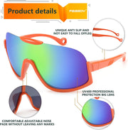 ÉÌƷͼƬ 40 | B0CQT2FXLN | FEISEDY Sunglasses Men Women Oversized Fashion Sports Baseball Fishing Skiing Running Golf Adults Teens Half Frame B0012