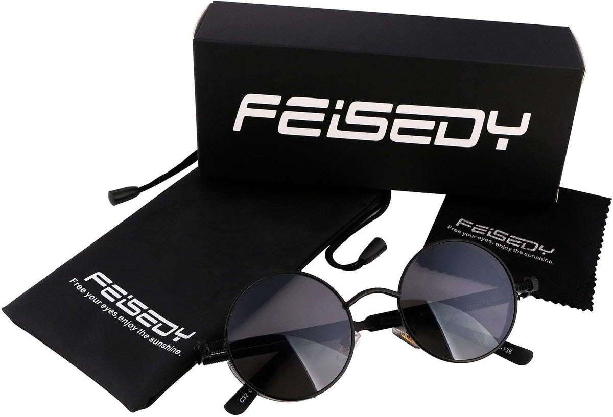 ÉÌƷͼƬ 6 | B06XY36GDW | FEISEDY Retro Gothic Steampunk Sunglasses For Men Women