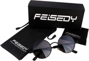 ÉÌƷͼƬ 6 | B06XY36GDW | FEISEDY Retro Gothic Steampunk Sunglasses For Men Women