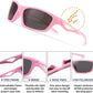 商品图片 32 | B0D1GDXPL3 | FEISEDY Kids Polarized Sunglasses TR90 Sports Cycling Glasses UV400 for Boys Girls Age 3-10 B0160
