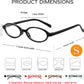 商品图片 11 | B0DKNKBFBX | FEISEDY Y2K Retro Oval Nerd Blue Light Glasses for Women B0258