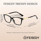 商品图片 4 | B0FZT81LLR | FEISEDY Blue Light Glasses for Women Men TR90 Computer Phone Gaming B0370 | Blue Light Blocking Glasses, Anti Eyestrain and Glare, Soft Comfortable Fit with Spring Hinges