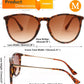 商品图片 31 | B0DGCPG41T | FEISEDY Sunglasses for Women Men Retro Round Cateye Designer Cute Mirrored UV Protection Lens B0210