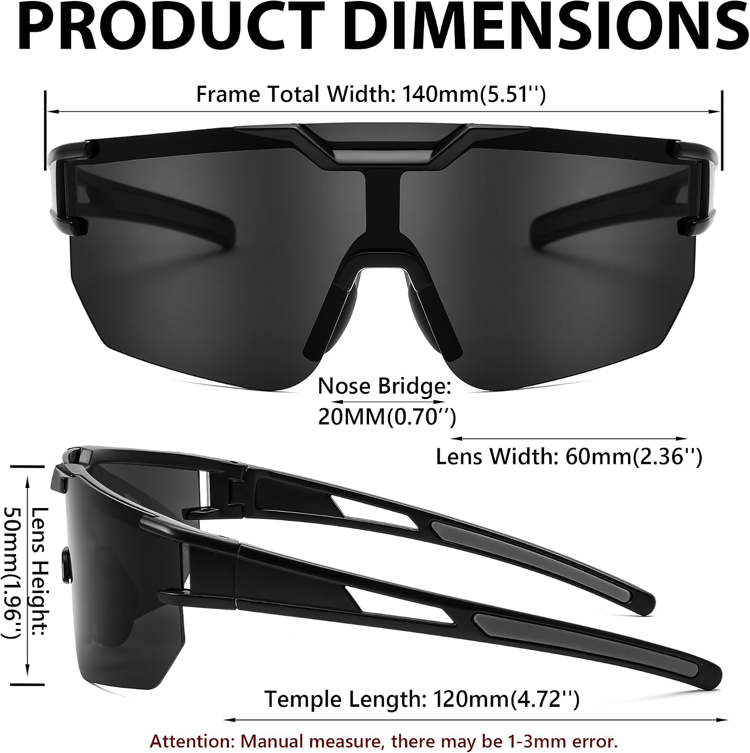 商品图片 15 | B0DBVLTVQD | FEISEDY Kids Sunglasses Youth Baseball Sun Glasses, UV400 Sports Cycling Softball Sunglasses for Adult Boys Girls B0227