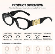 ÉÌƷͼƬ 5 | B0G34QTXGJ | FEISEDY Trendy Blue Light Reading Glasses for Women and Men B0317