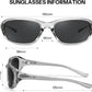商品图片 26 | B0GLGJQXJW | FEISEDY Y2K Bug Eye Cat Eye Oval Sunglasses for Women Men B0407 | Ultra-lightweight, UV400 protection, Versatile & Chic, Petite faces