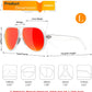 商品图片 18 | B0D425WLDN | FEISEDY Polarized Sunglasses, TAC HD Lens, TR-90 Frame Lightweight, Retro Sunglasses for Women Men UV400 Protection B0171