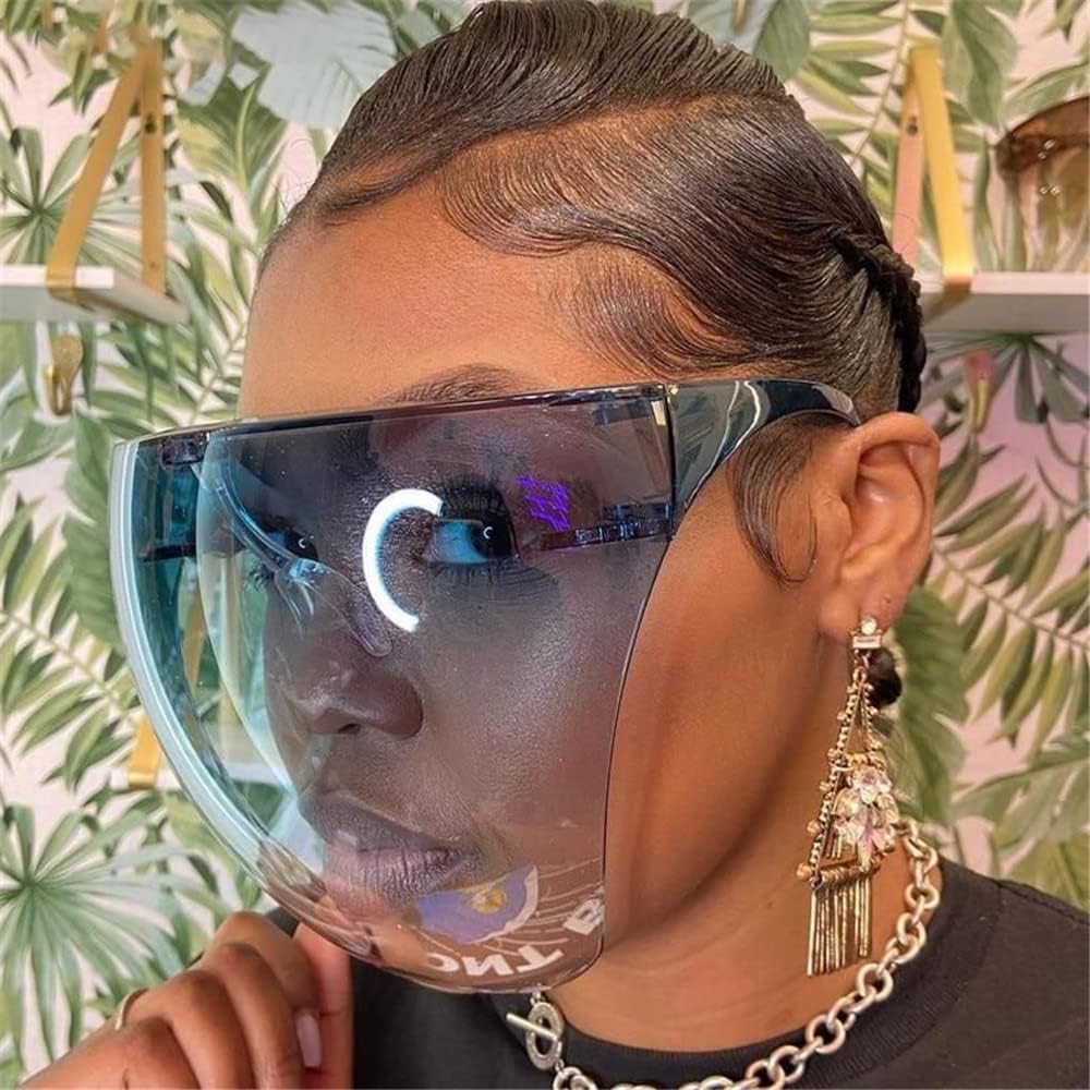 商品图片 12 | B097Y3FQJJ | FEISEDY Full Face Shield Sunglasses – Anti-Fog UV400 Mirror Visor