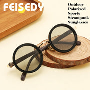 ÉÌƷͼƬ 15 | B0GG9L2R9Z | FEISEDY Adjustable Polarized Sunglasses Round ND TAC Lenses UV400 B0380