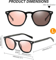 ÉÌƷͼƬ 6 | B09Y8T9BLR | FEISEDY Men Sunglasses, Driving Photochromic Polarized Sunglasses, Outdoor Sport Cycling Fishing UV400 B1062