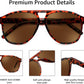 商品图片 24 | B0GXMV1N2N | FEISEDY Retro Aviator Sunglasses for Women Men Square Sunnies 70s Pilot Style Lightweight UV400 Shades B0421