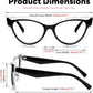 商品图片 14 | B0D56HXLGF | FEISEDY Blue Light Blocking Glasses Women Vintage Cat Eye Frame Anti Fatigue B0169