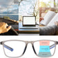 商品图片 22 | B0GLF6C715 | FEISEDY Progressive Multifocal Reading Glasses Blue Light Blocking B0397 | Sports Square Frame Near-Far Dual Use Blue Light Blocking Reading Glasses for Women Men