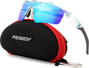 ÉÌƷͼƬ 154 | B07JZ18KMZ | FEISEDY Kids Polarized Sports Sunglasses, TR90 UV400 Baseball Cycling