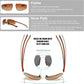 商品图片 29 | B0D22TVRVN | FEISEDY Vintage Sunglasses Men Polarized, Aviator Metal Frame Lightweight, Driving Fishing Running B0057