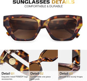 ÉÌƷͼƬ 11 | B0F8N6T6HM | FEISEDY Women's Polarized Cat Eye Sunglasses - UV400 Protection, Trendy Design for Driving & Daily Wear B0299