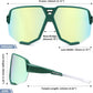 商品图片 33 | B0DN1MVJHV | FEISEDY Polarized Cycling Glasses Sports Sunglasses for Women Men Youth, Running Hiking Baseball Glasses B0215