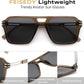 商品图片 11 | B0GVNPDBZQ | FEISEDY Retro Aviator Sunglasses Women Men 70s Trendy Square Shades B0422