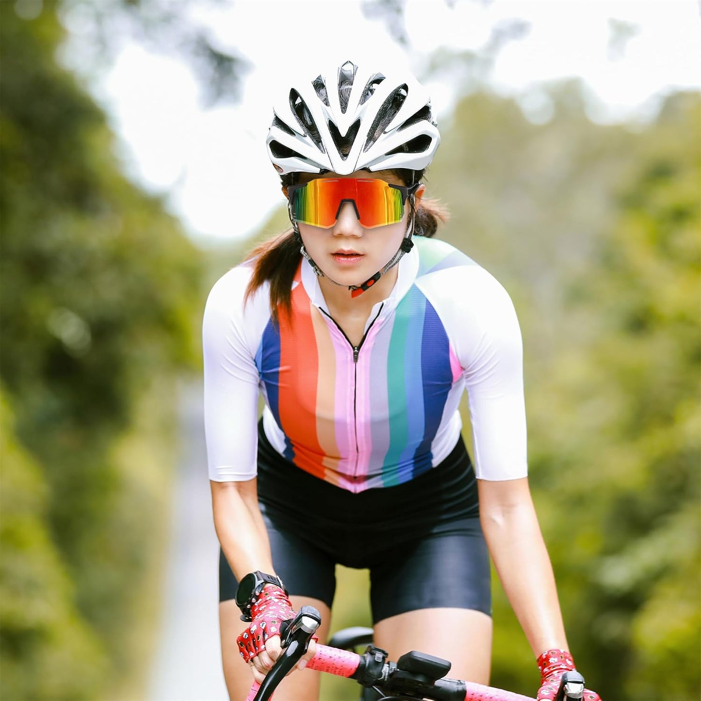商品图片 38 | B0DB5PJ1BJ | FEISEDY Cycling Glasses Sports Sunglasses for Men Women, Youth Kids Baseball Softball Running Sunglasses B0223