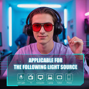 ÉÌƷͼƬ 11 | B0GCVQFPW9 | FEISEDY Blue Light Glasses for Computer Gaming Anti Eyestrain Glasses G2835