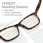 ÉÌƷͼƬ 3 | B0FZTKZ12C | FEISEDY 3 Pack Blue Light Reading Glasses Women Men Rectangular B0368