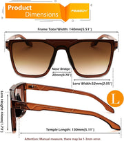 ÉÌƷͼƬ 3 | B0D9H98G6Y | FEISEDY Fashion Sunglasses Womens Men Flat Top Square Trendy Visor Shades UV400 B0211