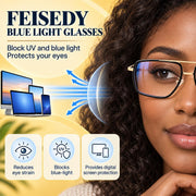 ÉÌƷͼƬ 18 | B0HJH5CP7F | FEISEDY Metal Blue Light Aviator Glasses for Women Men B0491