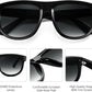 商品图片 10 | B0D8JDCTKS | FEISEDY Square Sunglasses for Women Men Unisex Curved Style Shades Designer Sun Glasses B0214