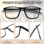 ÉÌƷͼƬ 5 | B0GLFT2JL1 | FEISEDY Progressive Multifocal Reading Glasses Blue Light Blocking B0397