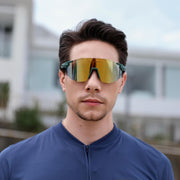 ÉÌƷͼƬ 33 | B0CYZM95KC | FEISEDY Rimless Sports Sunglasses for Men Women Tr90 Frame for Cycling Fishing Running B0116