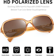ÉÌƷͼƬ 42 | B08LPZDDKZ | FEISEDY Womens Polarized Sunglasses Square Wraparound Shades UV400 Mirrored Trendy Sun Glasses for Women B2526