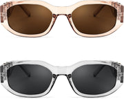 ÉÌƷͼƬ 106 | B0B5V7T75J | FEISEDY Retro Trendy Rectangle Sunglasses Women Men Narrow Shades B2322
