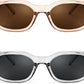 商品图片 106 | B0B5V7T75J | FEISEDY Retro Trendy Rectangle Sunglasses Women Men Narrow Shades B2322