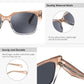 商品图片 11 | B0CWH35L5W | FEISEDY Square Fashion Sunglasses for Men Women Trendy Chunky Rectangle Sun Glasses Designer Style Shades B0107