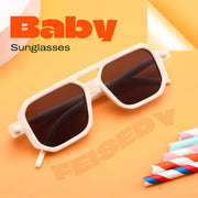 ÉÌƷͼƬ 7 | B0DB1CWQFV | FEISEDY Toddler Aviator Polarized Sunglasses Flexible Frame Cute Baby Boys Girls Age 0-6 Rubber Outdoor B2789
