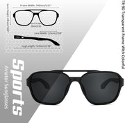 ÉÌƷͼƬ 5 | B0DSVK9L2R | FEISEDY Retro Aviator Polarized Sunglasses Women Men Outdoors B0260