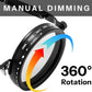 商品图片 4 | B0FK1DDVSV | FEISEDY Adjustable Sunglasses Polarized Men, Round Metal ND Filter B1400