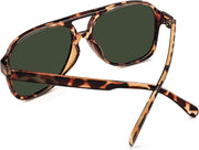 ÉÌƷͼƬ 42 | B0CB543WBD | FEISEDY Vintage Retro 70s Plastic Aviator Sunglasses Women Men Classic Large Squared Frame B2751