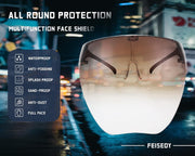 商品图片 19 | B097Y3FQJJ | FEISEDY Full Face Shield Sunglasses – Anti-Fog UV400 Mirror Visor