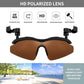 商品图片 15 | B0FZT6Y4FL | FEISEDY Polarized Clip On Sunglasses,Clip Cap Sports Sunglasses,UV400 Sunglasses for Mens Womens Fishing Cycling Hiking B0356