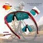 商品图片 25 | B0D2R93ZVQ | FEISEDY Cycling Sunglasses for Men Women, Sport Sunglasses for Baseball Softball Running Fishing Golf UV400 B0167