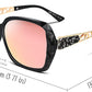 商品图片 14 | B079GT4RXH | FEISEDY Polarized Women Square Sunglasses Sparkling Composite Shiny Frame B2289