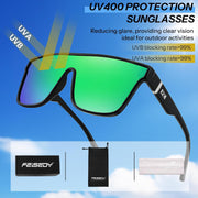 ÉÌƷͼƬ 4 | B0B2836HD6 | FEISEDY Sunglasses for Women Men, Fashion Mirrored Single Lens Shades