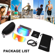 ÉÌƷͼƬ 15 | B0C5XNFKS9 | FEISEDY Men Women Sports Sunglasses Baseball Sun Glasses Cycling Fishing Running Trekking 80s 90s Youth Visor UV400 B2962