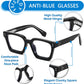 商品图片 13 | B0CWRK3FFF | FEISEDY Blue Light Blocking Glasses Women Men Chunky Square Computer Glasses B0101