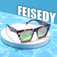 商品图片 153 | B0C5378735 | FEISEDY Vintage Square Cat Eye Sunglasses Women Trendy Cateye Sunglasses B2473