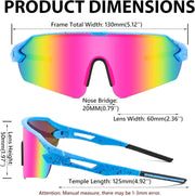 ÉÌƷͼƬ 11 | B0BQLPB8JV | FEISEDY Sports Sunglasses for Men and Women, UV400 Protection Outdoor Cycling Driving Fishing Glasses B2987